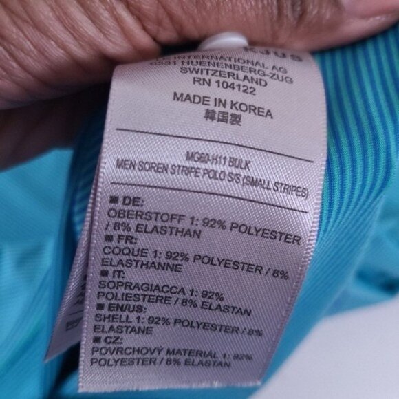 KJUS Zach Johnson Masters Performance Golf Pro Polo Shirt Size S - Picture 7 of 9